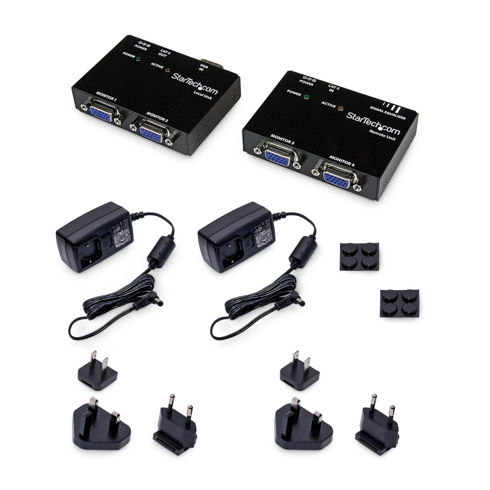 StarTech ST121UTP VGA Video Over CAT5 Extender 2 Monitors up to 500Ft Black Box