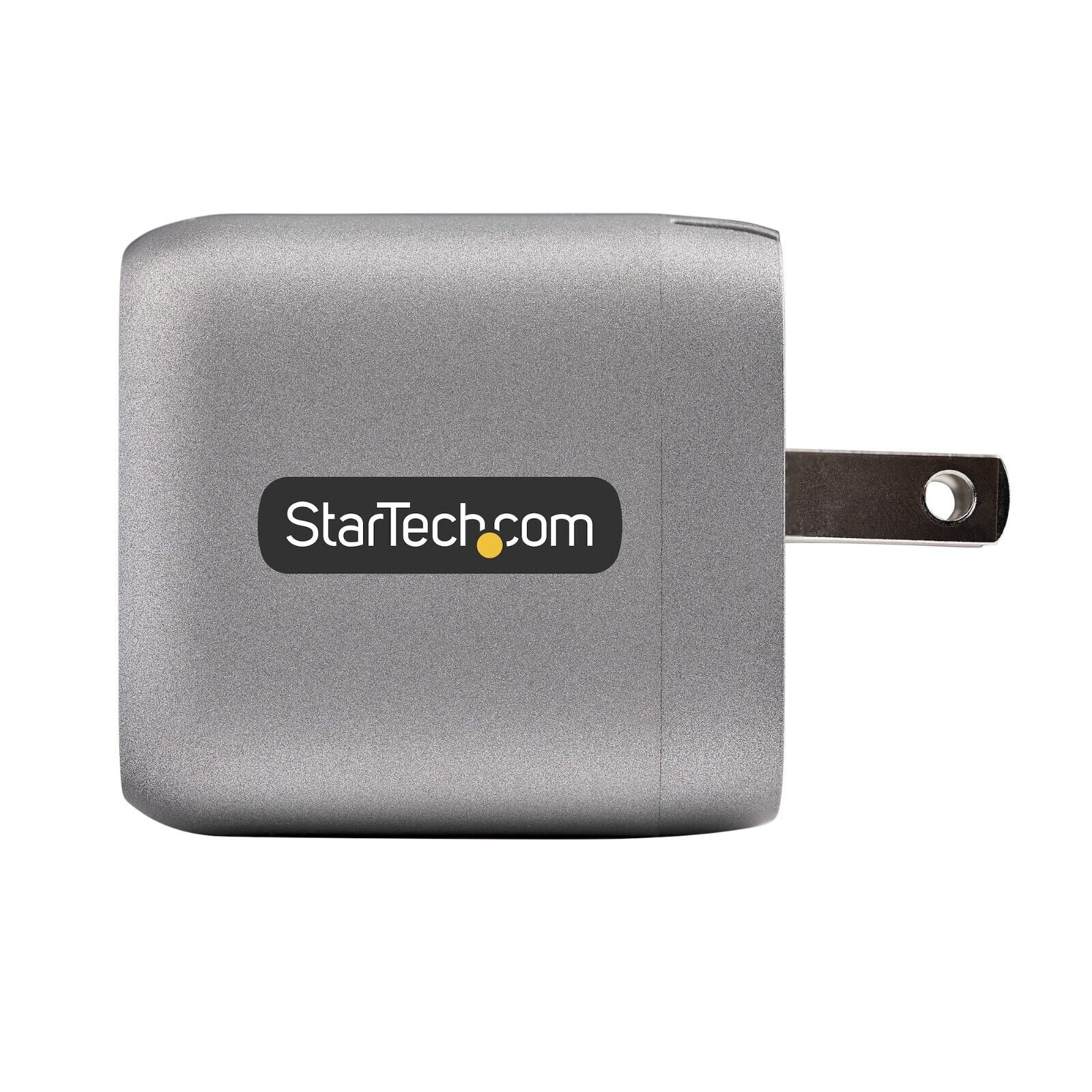 StarTech WCH1C30 USB-C Wall GaN Fast Charger Type C 110V-220V US NA Plug BLK-GRY