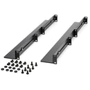 StarTech UNIRAILS1UB 1U 19" 4Post Server Rack Rails 24-36Inch Adjustable Depth