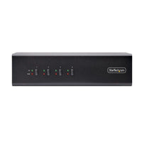 StarTech P4DD46A2-KVM-SWITCH 4-Port Dual DisplayPort KVM Switch USB Hub 3.5mm