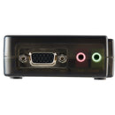 StarTech SV411KUSB 4 Port USB VGA 3.5mm Audio KVM Switch w Cables Included