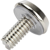 StarTech CABSCRWS1224 50Pk 12-24 Server Rack Screws Nickel Plated TAA