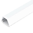 StarTech TC6W2 6Ft 2 Piece Cable Raceway Duct Management Wire Hide White