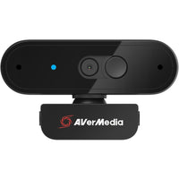 AVerMedia PW310P 12MP 1920 AutoFocus 1080p 30FPS CMOS USB Cam WebCam Black