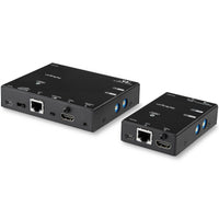 StarTech ST12MHDLNHK HDMI Extender Over IP CAT6 Network 1080p HD Video LAN Black