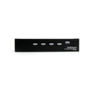 StarTech ST124HDMI2 4 Port HDMI Splitter Amplifier HDCP Video Signal Black