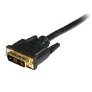 StarTech HDMIDVIMM15 15Ft HDMI To DVI-D Adapter Cable M/M Video Converter Black