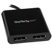 StarTech MSTCDP122DP USB-C to DisplayPort DP 1.2 4K Monitor Adapter Hub Black