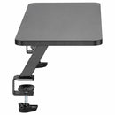 StarTech MNRISERCLMP Clamp On 10"x25" Monitor Riser Desk Elevated Shelf Black