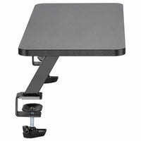 StarTech MNRISERCLMP Clamp On 10"x25" Monitor Riser Desk Elevated Shelf Black