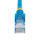 StarTech RJ45PATCH20 20Ft CAT5E Ethernet Cable Snagless RJ45 Patch Cord Blue