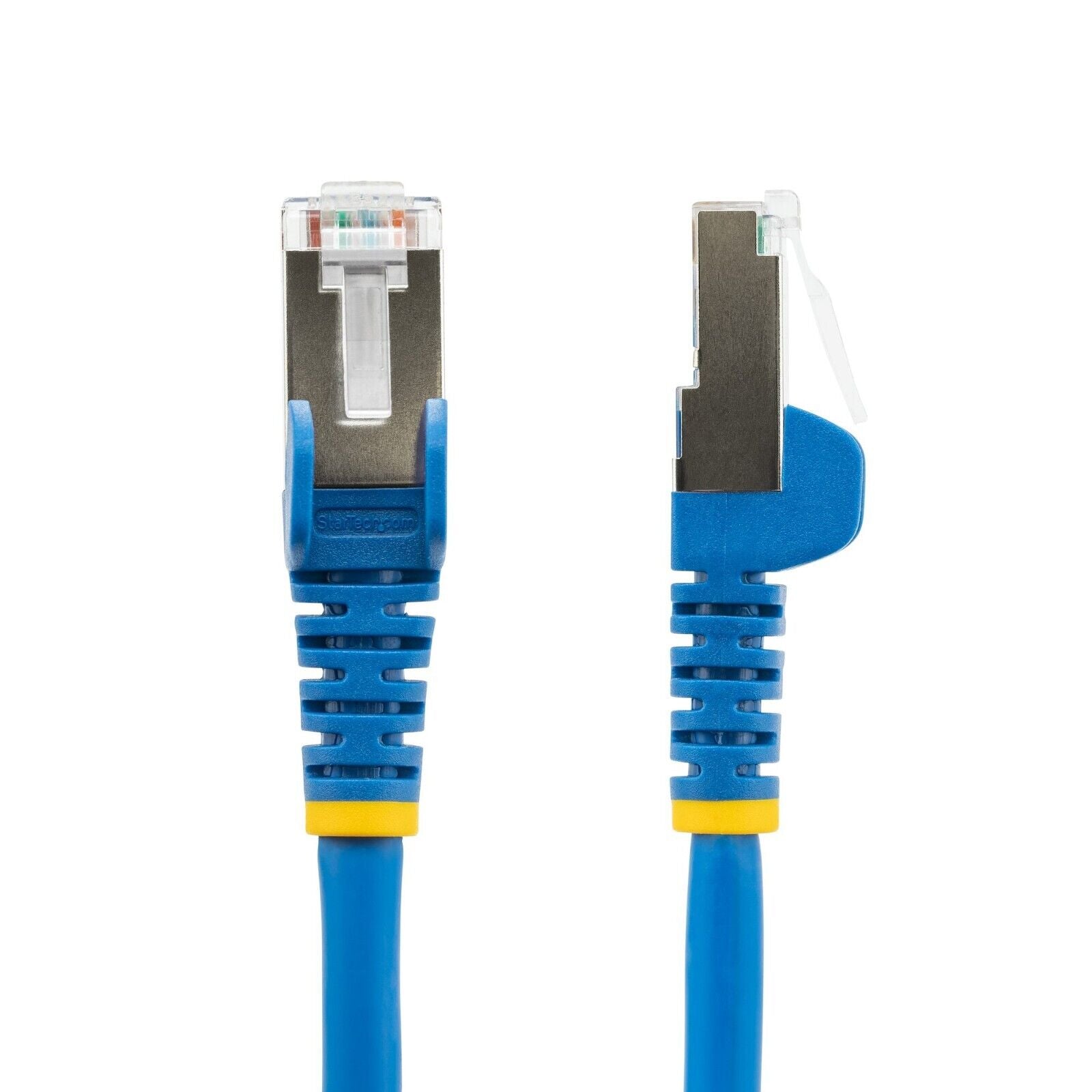 StarTech NLBL-2F-CAT6A-PATCH 2Ft CAT6A LSZH 10G PoE Snagless RJ45 Cable Blue