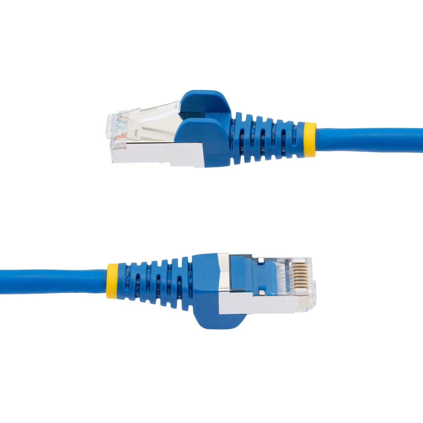 StarTech NLBL-2F-CAT6A-PATCH 2Ft CAT6A LSZH 10G PoE Snagless RJ45 Cable Blue