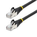 StarTech NLBK-10F-CAT6A-PATCH 10Ft CAT6A LSZH 10G PoE Snagless RJ45 Cable Black