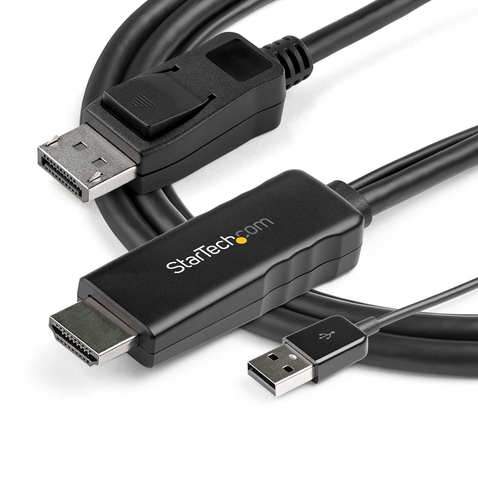 StarTech HD2DPMM6 6Ft 4K HDMI to DisplayPort DP Cable Adapter Converter Cord BLK