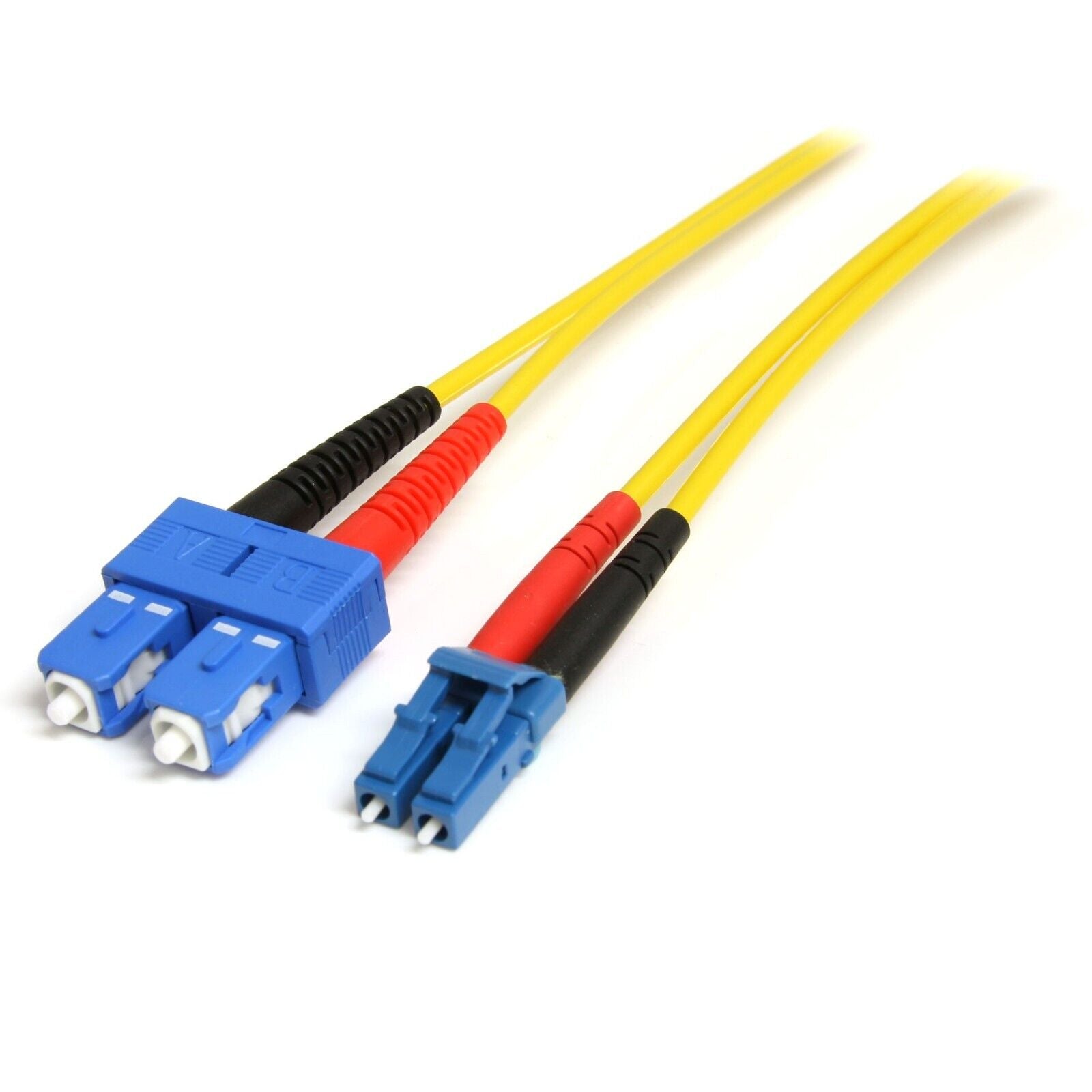 StarTech SMFIBLCSC10 30Ft 10m Single-Mode Dupl Fiber Optic LSZH Jumper Cable