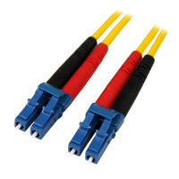 StarTech SMFIBLCLC4 12Ft 4m LC/LC Single-Mode Duplex Fiber Optic LSZH Jump Cable