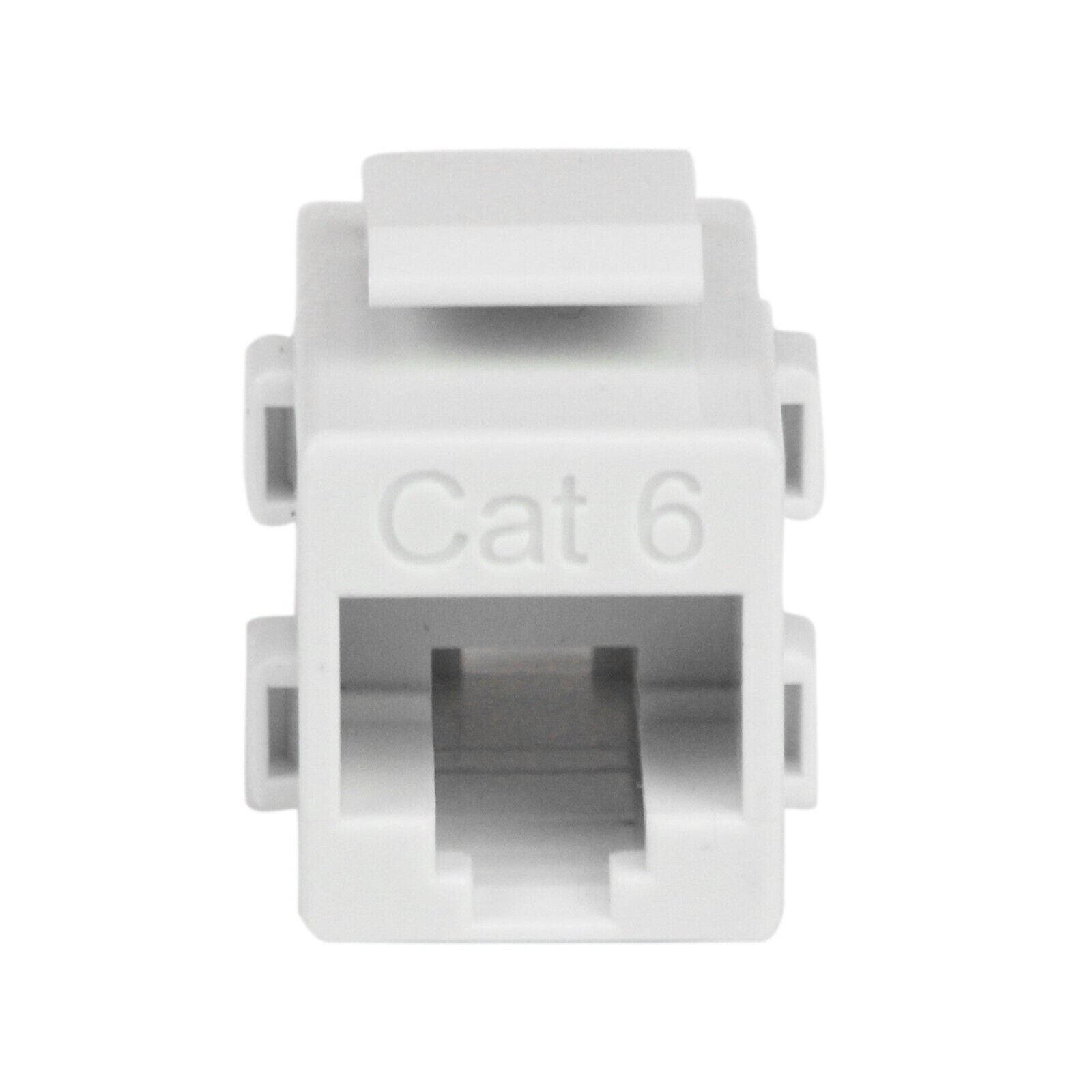 StarTech C6KEYCOUPLWH CAT6 RJ45 Coupler F/F Network Keystone Jack White