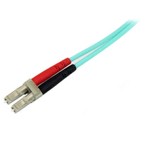 StarTech A50FBLCLC10 30Ft 10m LC/LC UPC Multimode Fiber Optic LSZH Jumper Cable