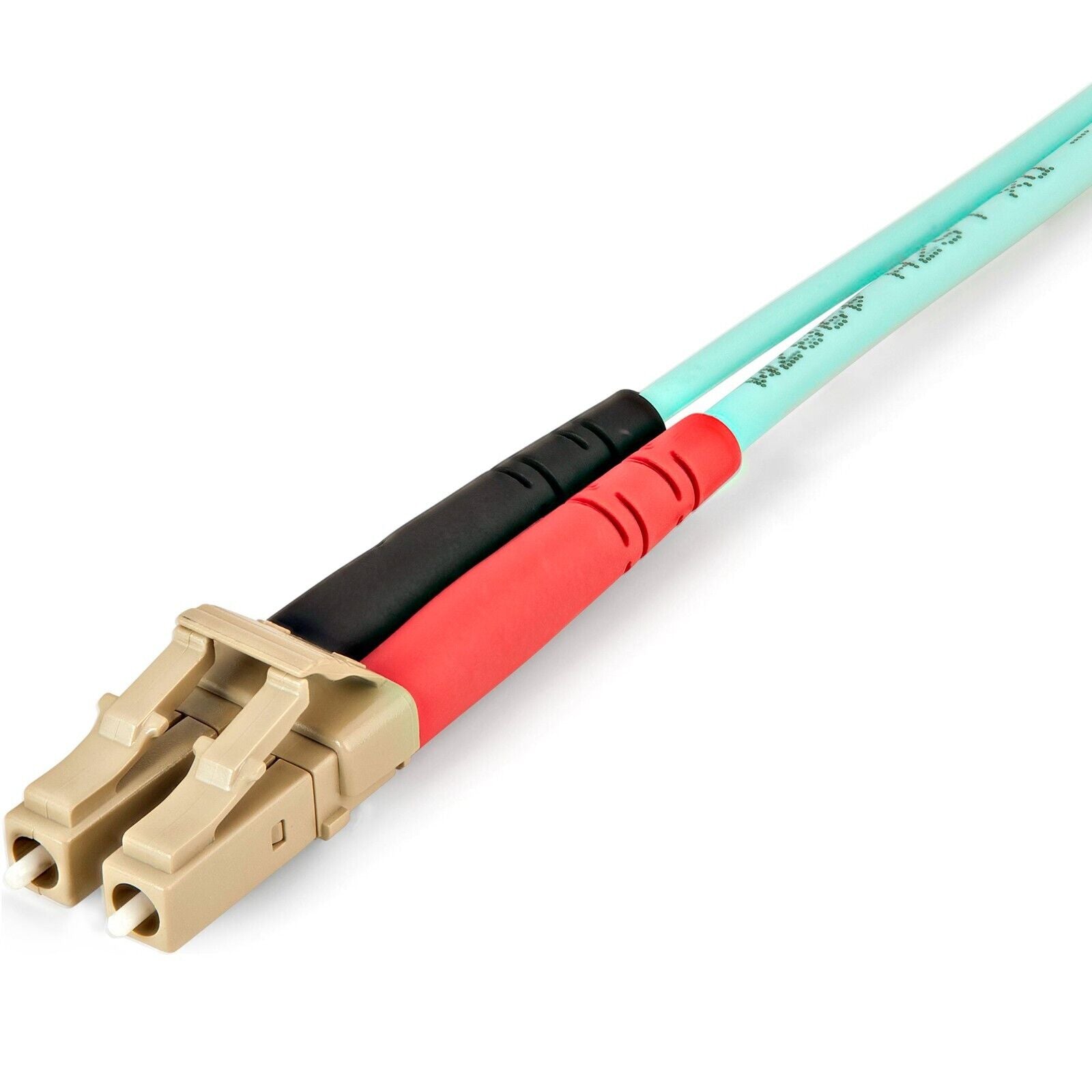 StarTech 450FBLCLC2 6Ft 2m LC/LC UPC OM4 Multimode Fiber Optic LSZH Jmp Cable