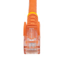 StarTech N6PATCH75OR 75Ft CAT6 Gigabit Ethernet Cable Snagless RJ45 UTP Orange