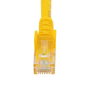 StarTech N6PATCH7YL 7Ft CAT6 Gigabit Ethernet Cable Snagless RJ45 UTP Yellow