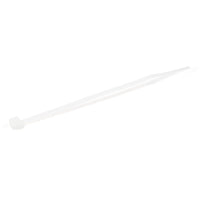 StarTech CBMZT4NK 1000Pk 4" Plastic Cable Zip Ties Nylon Self Locking Wire White