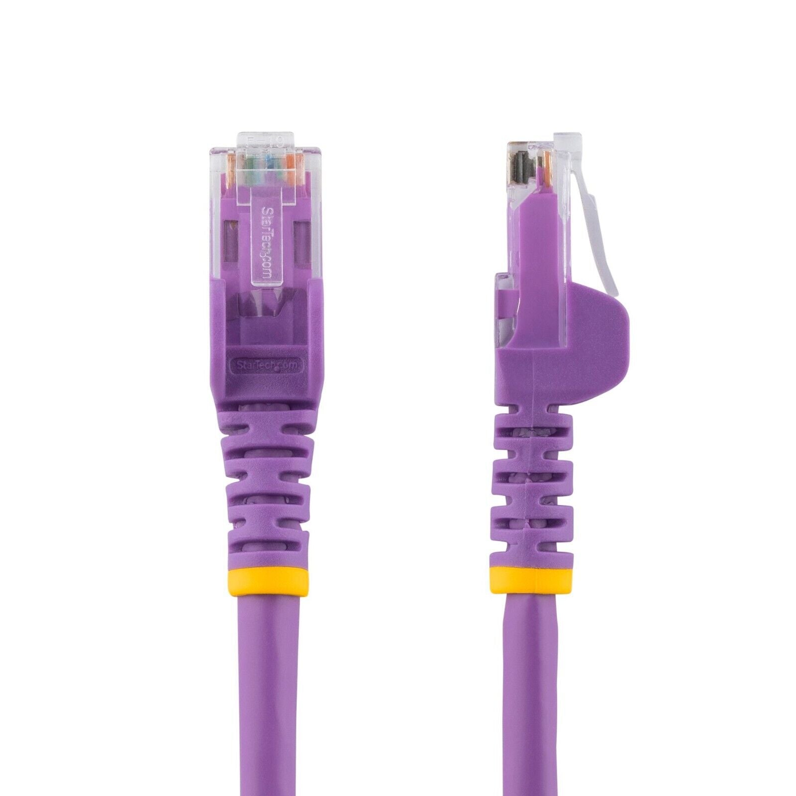 StarTech N6PATCH6INPL 6In CAT6 Gigabit Ethernet Cable Snagless RJ45 UTP Purple