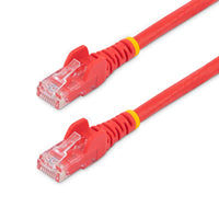 StarTech N6PATCH3RD 3Ft CAT6 Gigabit Ethernet Cable Snagless RJ45 UTP Red