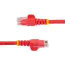 StarTech N6PATCH3RD 3Ft CAT6 Gigabit Ethernet Cable Snagless RJ45 UTP Red