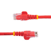 StarTech N6PATCH3RD 3Ft CAT6 Gigabit Ethernet Cable Snagless RJ45 UTP Red