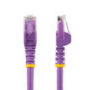 StarTech N6PATCH5PL 5Ft CAT6 Gigabit Ethernet Cable Snagless RJ45 UTP Purple