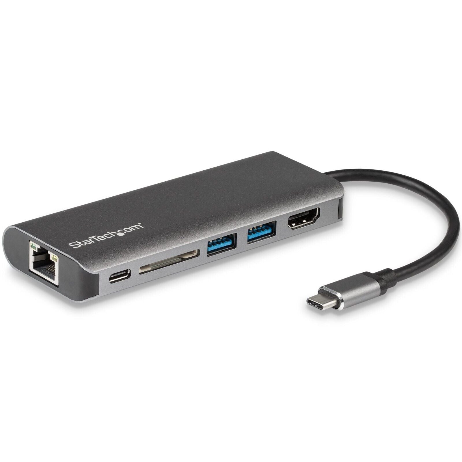 StarTech DKT30CSDHPD3 USB-C to HDMI SDHC RJ45 USB PD Pass HUB Docking Station