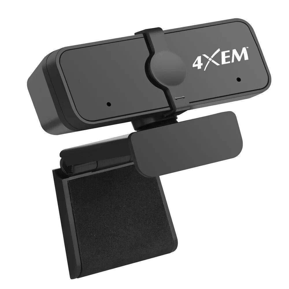 4XEM 4XWEBCAM1080HD 2K 1080p HD 3MP Mega 2048x1536 30FPS Pixel Webcam WIN MAC