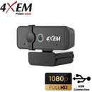 4XEM 4XWEBCAM1080HD 2K 1080p HD 3MP Mega 2048x1536 30FPS Pixel Webcam WIN MAC