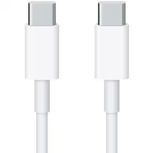 4XEM 4XUSBCC31G26W 6Ft USB-C to USB-C M/M 3.1 GEN 2 10Gbps Round White Cable