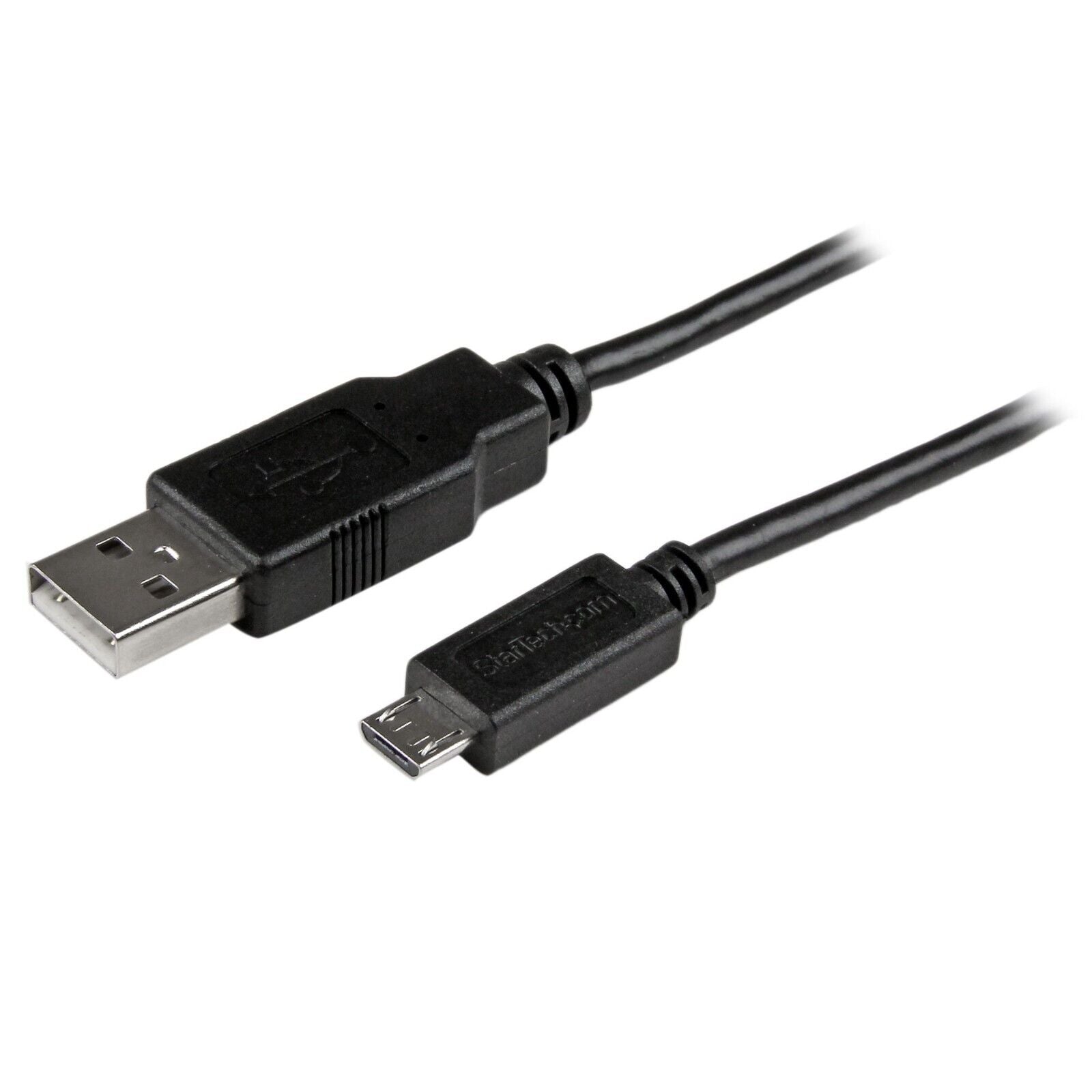 StarTech USBAUB3BK 3Ft USB A to Micro B M/M Charging Sync Cord for SmartPhone