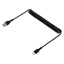 StarTech R2ACC-1M-USB-CABLE 3Ft USB A to C Rugged Charging Heavy Duty Coil Cable