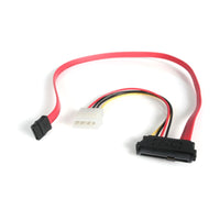 StarTech SAS729PW18 18In SAS SFF-8482 29-Pin to SATA w LP4 Power Cable