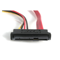 StarTech SAS729PW18 18In SAS SFF-8482 29-Pin to SATA w LP4 Power Cable