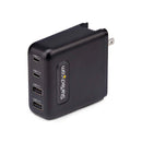 StarTech 2210GCN-WALL-CHARGER 6Ft 2x USB-C 2x USB-A GaN Quick Charger 100W PD