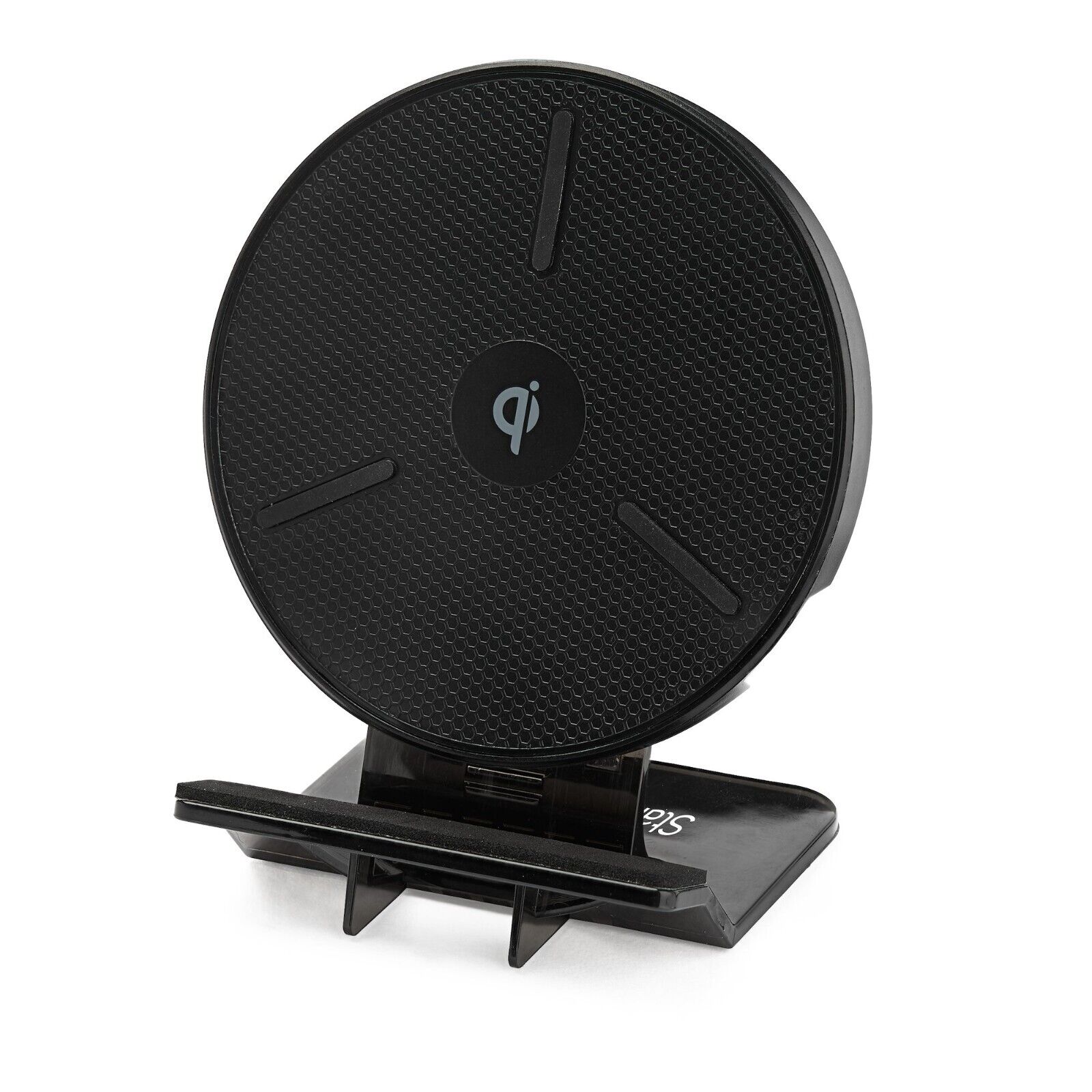 StarTech QWCHSTAND Qi Wireless Charging Stand for Smartphone 15W w Power Adapter