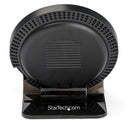 StarTech QWCHSTAND Qi Wireless Charging Stand for Smartphone 15W w Power Adapter