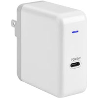 4XEM 4XUSBCPOWER45W 45W USB-C Fast Quick Charge Wall Charger Compact White