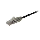 StarTech N6PAT6BKS 6Ft CAT6 Gigabit Ethernet Cable Slim Snagless RJ45 Black