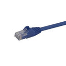 StarTech N6PATCH12BL 12FT CAT6 Gigabit Ethernet Cable Snagless RJ45 UTP Blue