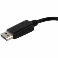 4XEM 4XDPHDMI 8In DisplayPort Male to HDMI Female Adapter 1080P M/F Black