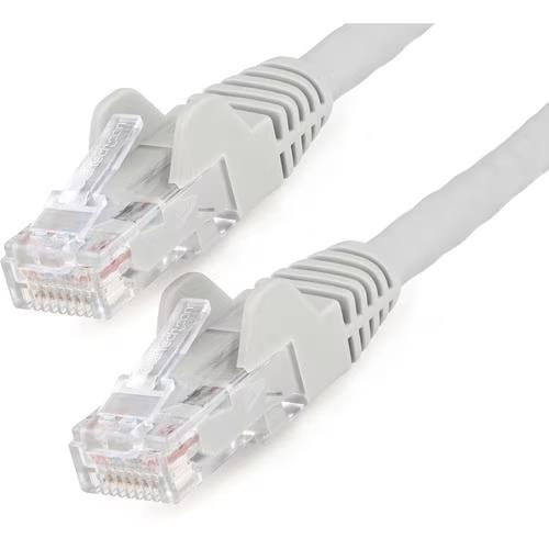 StarTech N6LPATCH6INGR 6In CAT6 LSZH 10G PoE Snagless RJ45 Patch UTP Cable Gray