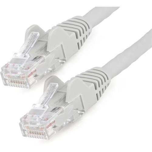 StarTech N6LPATCH7GR 7Ft CAT6 LSZH 10G PoE Snagless RJ45 Patch UTP Cable Gray