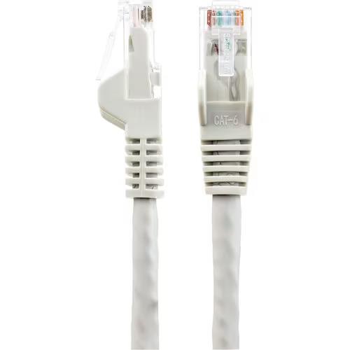 StarTech N6LPATCH10GR 10Ft CAT6 LSZH 10G PoE Snagless RJ45 Patch UTP Cable Gray